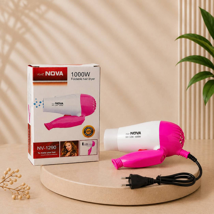 سشوار مسافرتی نوا اورجینال مدل NV-1290 تاشو 1000 وات